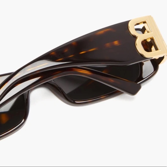 Brand New 2021 Sunglasses Balenciaga BB0096/S 002 - Picture 9 of 13
